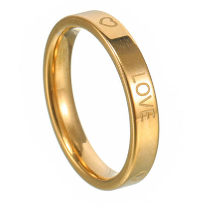 Stainless Steel Matte Rings