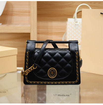 genuine leather underarm bag