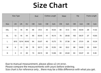 Shorts Sexy Milk Silk Pajama Set