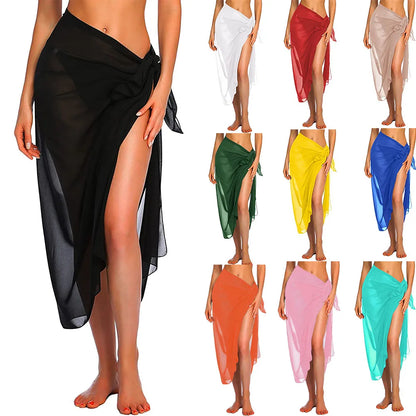 Sarong Swimsuit Coverups Bikini Short Skirt