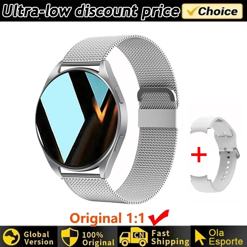 Smartwatch 6 Health Monitoring Waterproof Voice Assistant Sport Watch