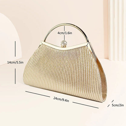 DANA Pleated Evening Handbag