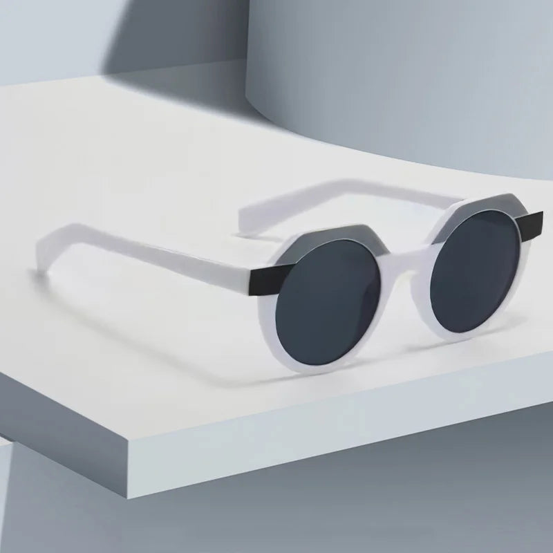 Retro Frame Blue Light Blocking UV400 Sun Glasses