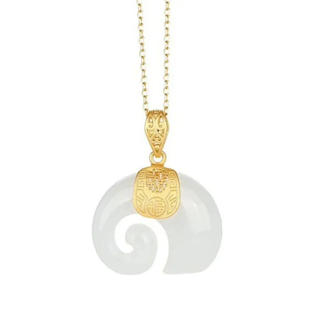 Choker Natural Stone 18K Gold Plated Necklace
