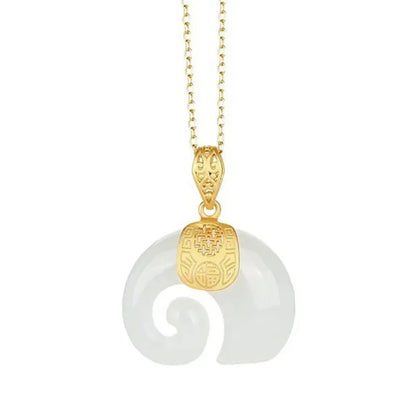 Choker Natural Stone 18K Gold Plated Necklace