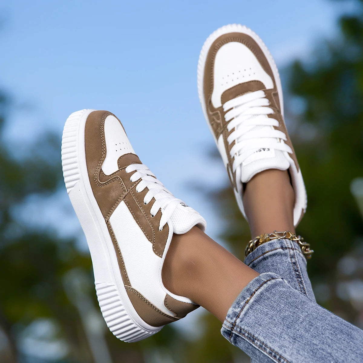 Thick Sole Lightweight Skateboard Shoes
