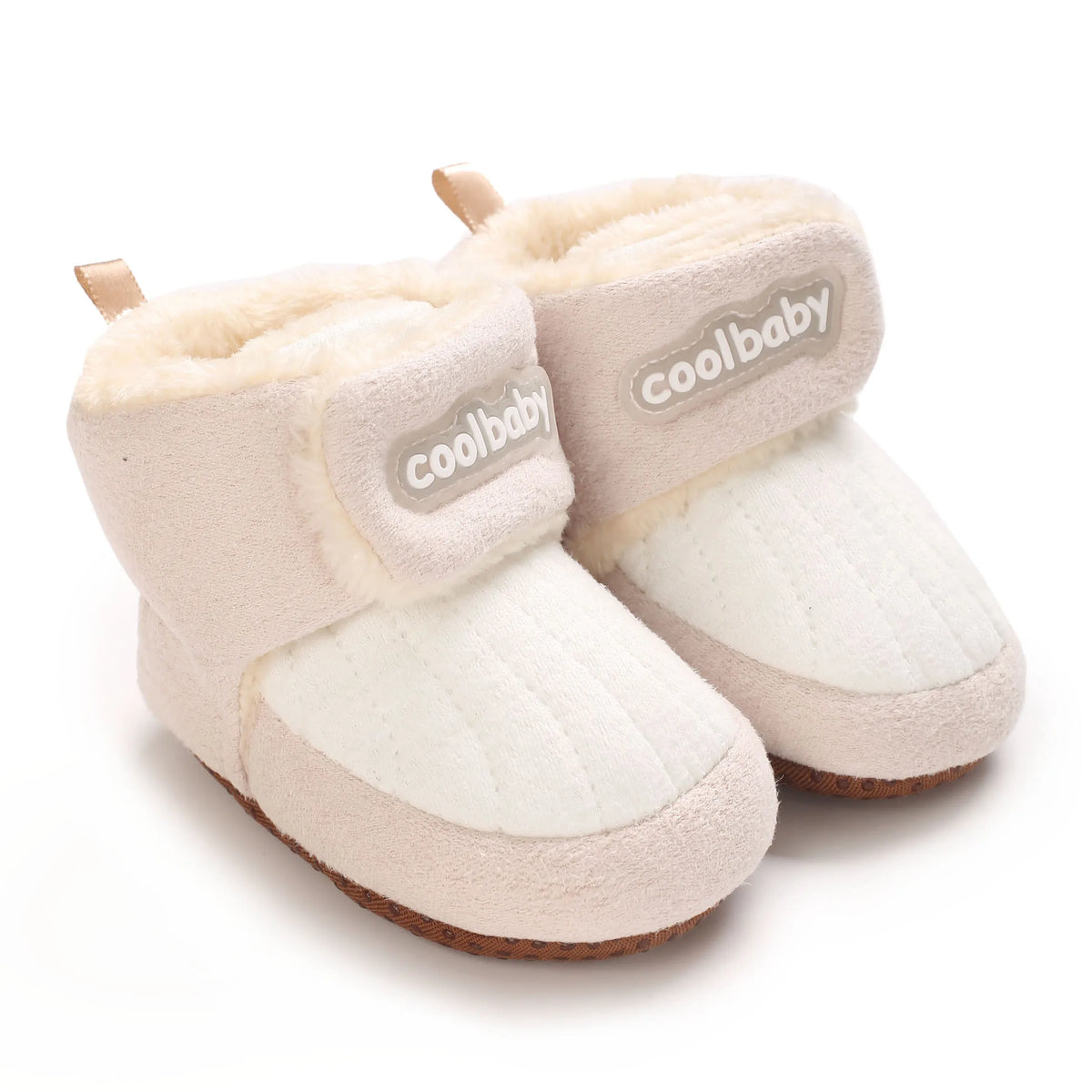 Winter Newborn Boys and Girls Cute Cartoon Cotton with Soft Sole and Warm Boots