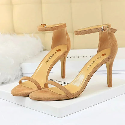 Gladiator Stiletto Classic Ankle Strap Sexy Shoes