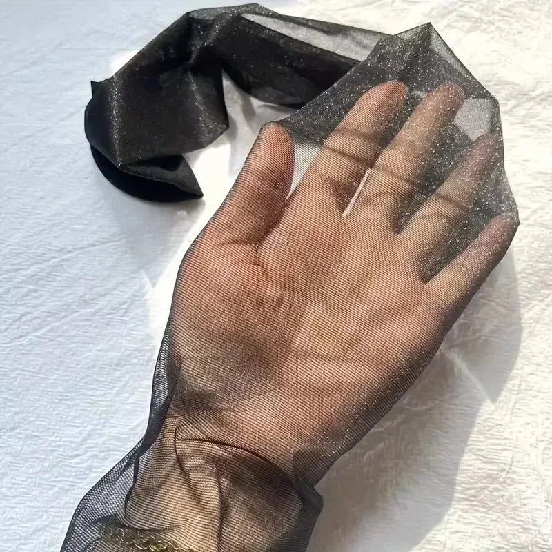 Shiny Silk Transparent Pantyhose Socks