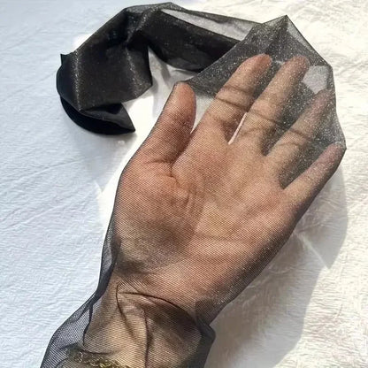 Shiny Silk Transparent Pantyhose Socks