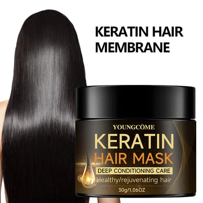 Keratin Hair Mask Moisturizer Conditioner Soft Smooth Frizz Damaged Hair