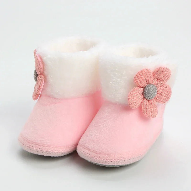 Newborn Baby Girls Boys Soft Snow Boots