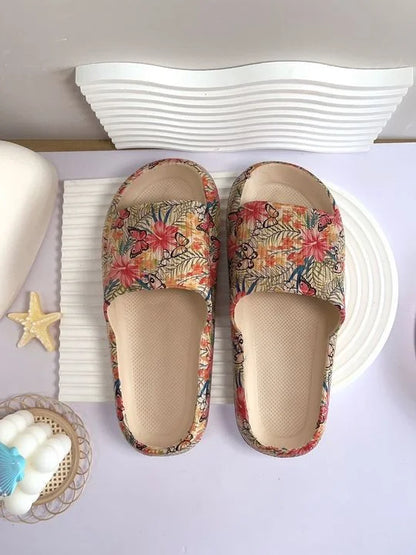 Leopard Soft Thick-Soled Shoes