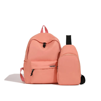 Back to school Nylon Casual Schoolbag Set