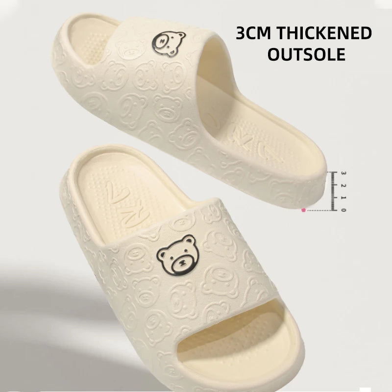 Summer Home Use EVA Cute Cartoon Slippers