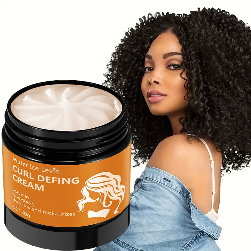 50g Black Castor Oil Curly Hair Styling Cream