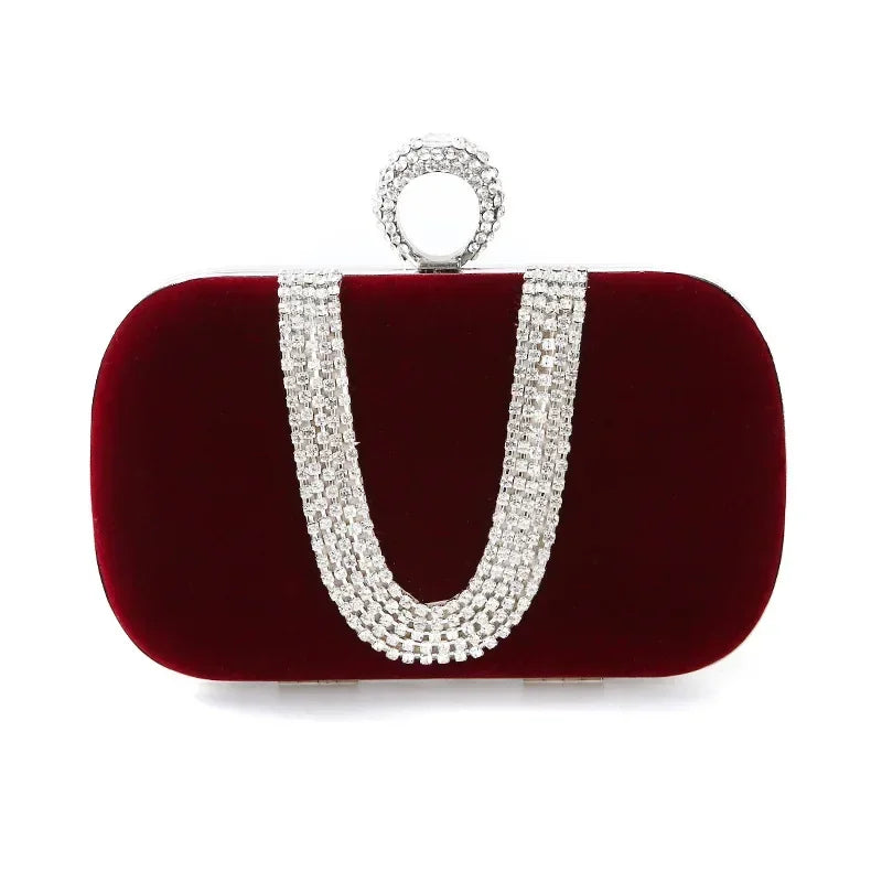 Luxury Diamond Luxury Clutch Chain Shoulder Bag Handbags