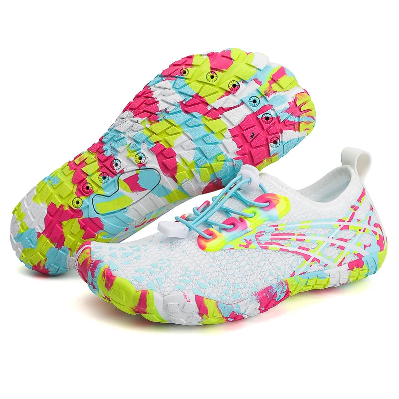 Unisex River Tracing Water Beach Sneakers