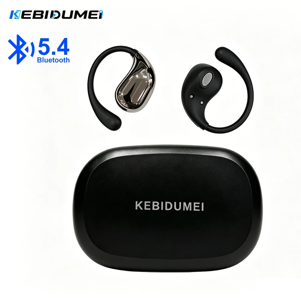 Bluetooth 5.4 Ear Hook Headphones TWS Wireless Earphones