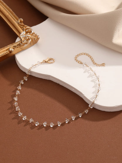 Bohemia Crystal Cubic Zirconia Anklet Bracelet