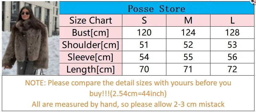 Faux Fur Long Sleeve Stand Short Jackets