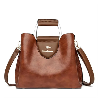 DANA Luxury Large Capacity Soft Leather Bag