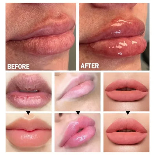 Aceite potenciador de labios, brillo labial, sérum voluminizador