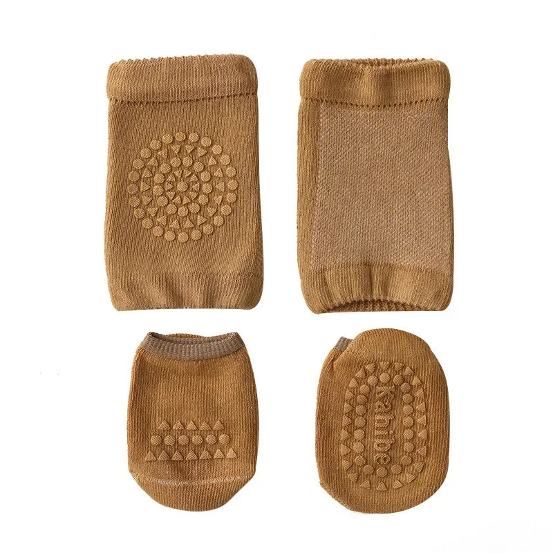 Baby Knee Pads Socks Set  Protector