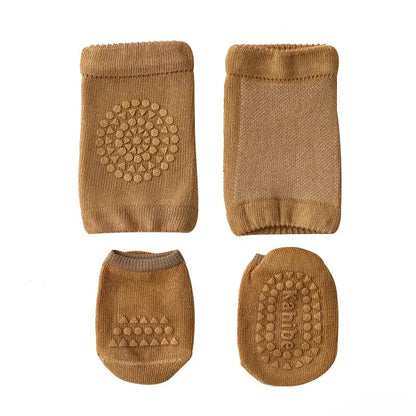 Baby Knee Pads Socks Set  Protector