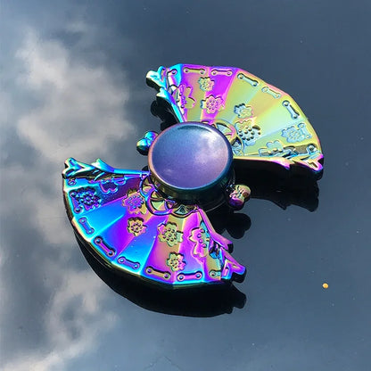 Rainbow Metal Spinner Finger Spinners Stress Anxiety Relief