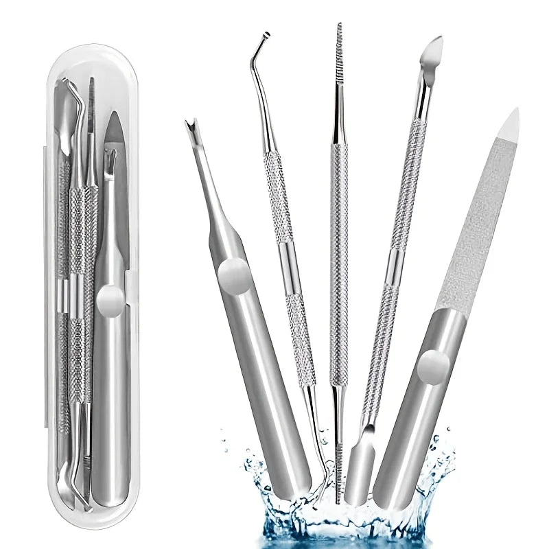 Professional Stainless Steel Nail Lifter and File
