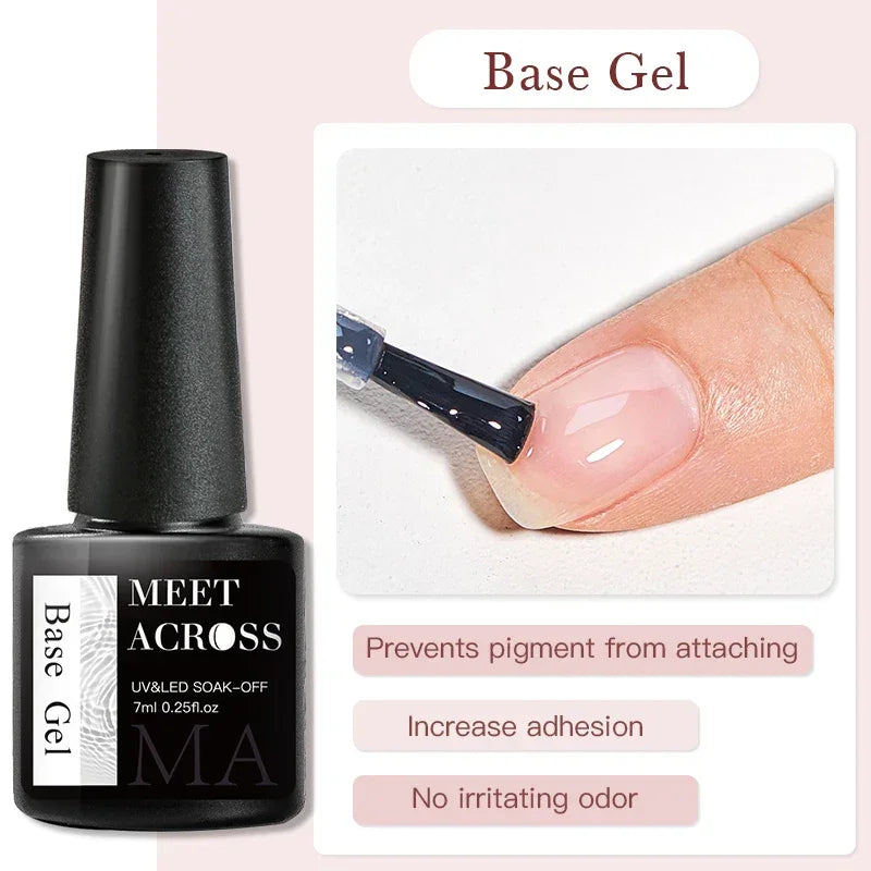 7ml Red Series Gel Nail Polish Glitter