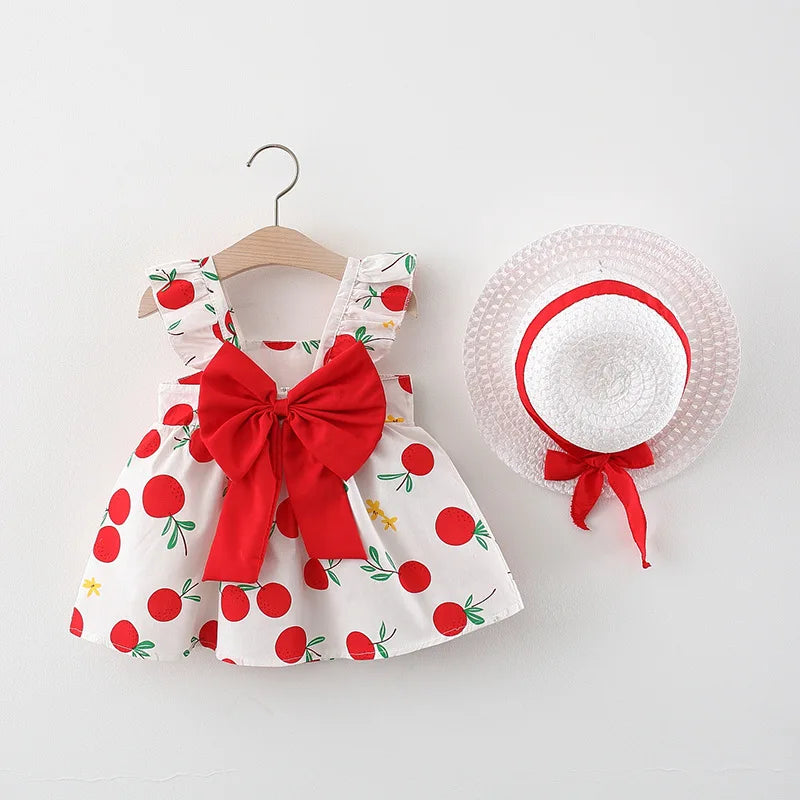 2Pcs/Set Summer girls dress