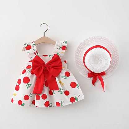2Pcs/Set Summer girls dress