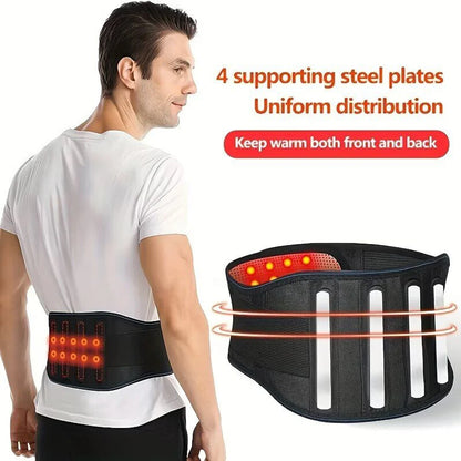 Heating Back Brace for Lower Back Pain Relief