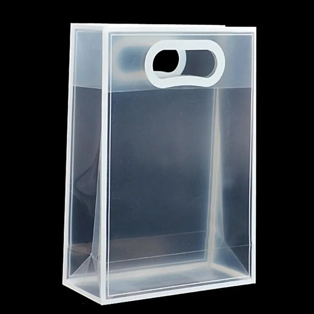 Transparent Portable PVC Wedding Tote Small Packaging Bag