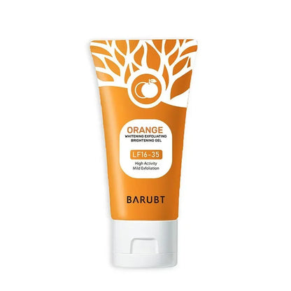 Gel exfoliante de naranja para la piel muerta del rostro