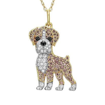 Exquisite Cute Beagle Pendant Necklace Dog Lovers
