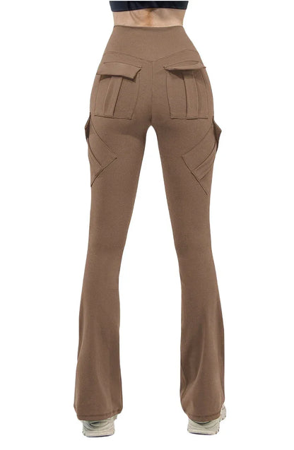 Wide Leg High Stretch Yoga Leggings Pant ﻿