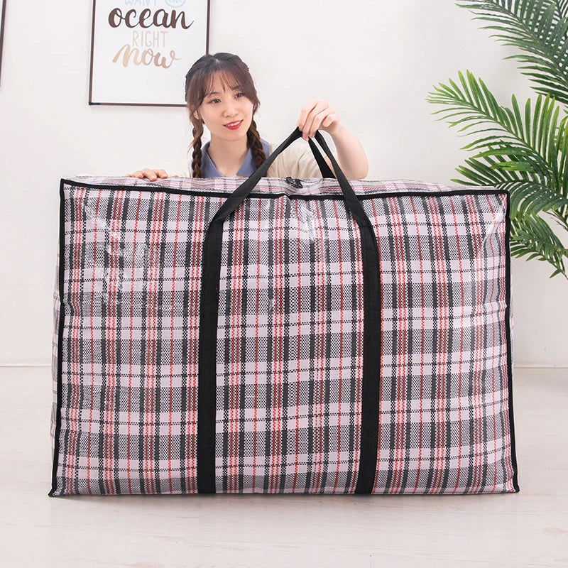 Extra large hand-held folding travel bag
