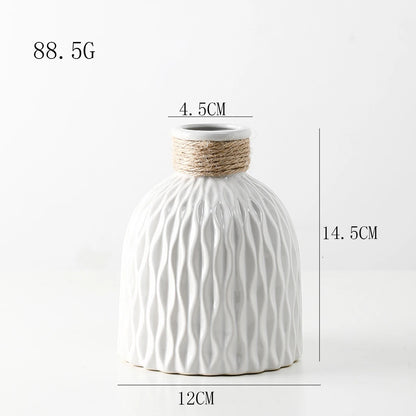 1PC Water Ripple Plastic Vase Wave Flower Pot