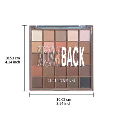 Eyeshadow palette - matte and shimmer makeup