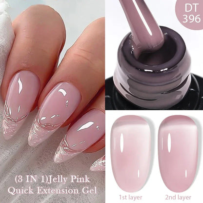7ml Red Series Gel Nail Polish Glitter