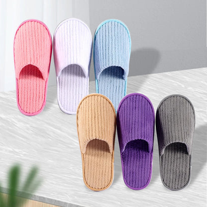 1Pair Winter Warm plush Slippers