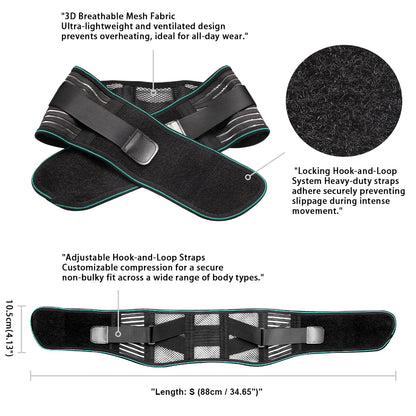 Lower Back Brace for Pain Relief  Belt