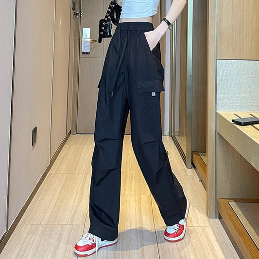 Joggers Chic Straight Cargo Pants