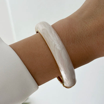 Dripping Oil Bangles Exaggerated Geometric Bracelets