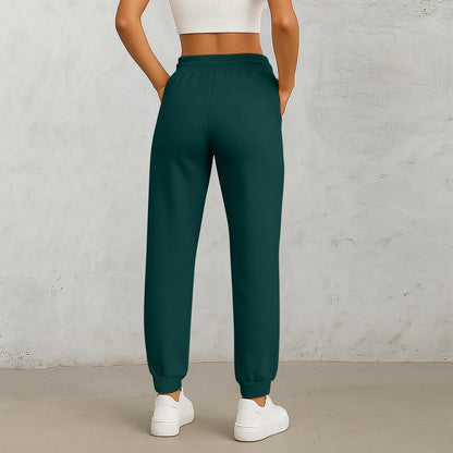 Straight Leg Elastic Waist Pants