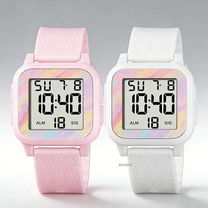 Sports Waterproof Luminous Digital Military Electronic Wristwatch