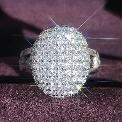 Silver Gifts 88 CZ Unique R103 Rings